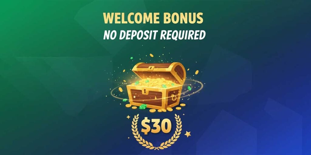 Welcome Bonus No Deposit Required $30 WM Markets